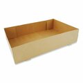 Sct Kraft Donut Trays, 13.5 x 9 x 3, Brown, Paper, 250PK SCH 1250